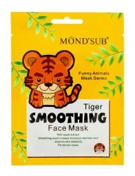 MOND`SUB Maska wygładzająca w płachcie Tygrysek 24 ml