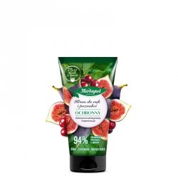 HERBAPOL Krem ochronny do rąk i paznokci - Figa & Żurawina & Masło Shea 50 ml
