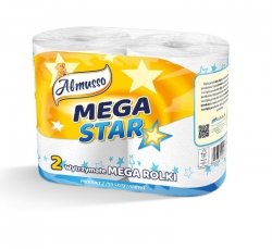 ALMUSSO Mega Star Ręcznik papierowy 2-warstowy 1 op. - 2 szt.