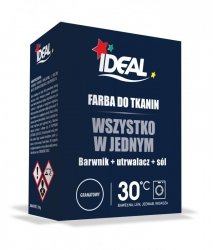 IDEAL Farba do tkanin granatowych 350 g
