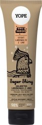 YOPE Daily Heroes Galaretka laminująca z lnem Super Shiny do włosów szorstkich,nieposłusznych i puszących się 140 ml