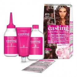 LOREAL Casting Creme Gloss Krem koloryzujący nr 515 - Mroźna Czekolada