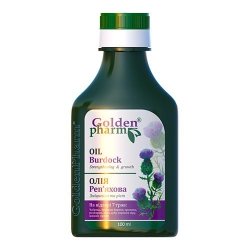 Olej z Korzenia Łopianu przeciw Wypadaniu Włosów, Golden Pharm, 100ml