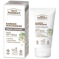 Bambus + Niacynamid Krem do twarzy na dzień, Green Pharmacy, 30ml