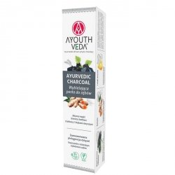 AYOUTHVEDA Ayurvedic Charcoal Pasta do zębów 100 g