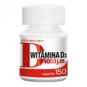 Witamina D 4000 j.m. Dr.VIta, 150 tabletek (Data 11-10-2026) 