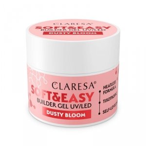 CLARESA Soft&Easy Żel budujący do paznokci Dusty Bloom 12 g 