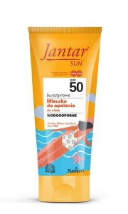 JANTAR Sun Bursztynowe mleczko wodoodporne SPF 50 do opalania 200 ml 