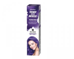 VENITA Trendy Color Mousse Pianka koloryzująca do włosów - 40 Violet Fantasy (Fioletowa Fantazja) 75ml 