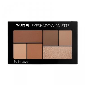 PASTEL Eyeshadow Palette Cienie do powiek So In Love nr 202 - Nude Dress 1op. 