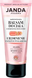 JANDA Pharma Suplementacyjny Balsam do ciała - ujędrnienie z efektem wygładzenia 200 ml 