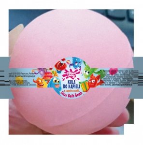 CHLAPU CHLAP Bath Bomb Kula musująca do kąpieli o zapachu wanilii 180 g 