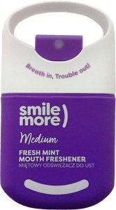 HISKIN Smile More Medium Miętowy odświeżacz do ust 20 ml 