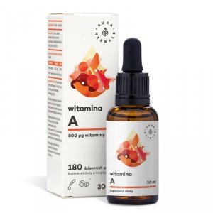 AURA HERBALS Witamina A krople 30 ml 