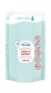 ON LINE Pielęgnujące mydło w płynie antybakteryjne - zapas 500 ml 
