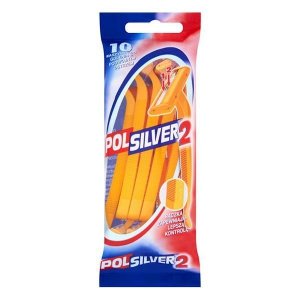 P&G POLSILVER JEDNORAZ. 2 OSTRZ. 10szt& 