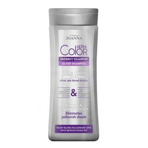 JOANNA Ultra Color Szampon - srebrne odcienie blond 200 ml 