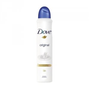 Antyperspirant dla kobiet spray z kremem nawilżającym Dove Original 250 ml 