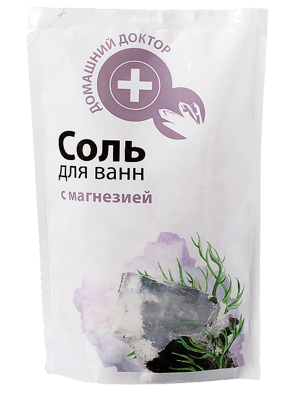 Sól morska do kąpieli z Magnezem, Domowy Doktor, 500 g