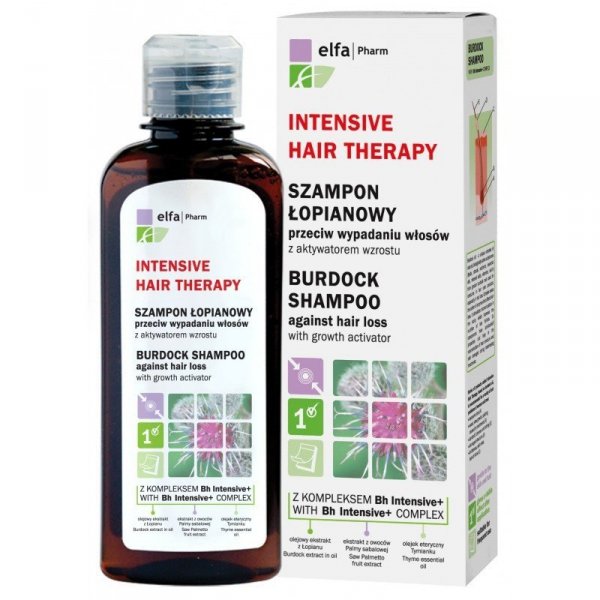 Intensive Hair Therapy Burdock Shampoo Against Hair Loss, 200ml