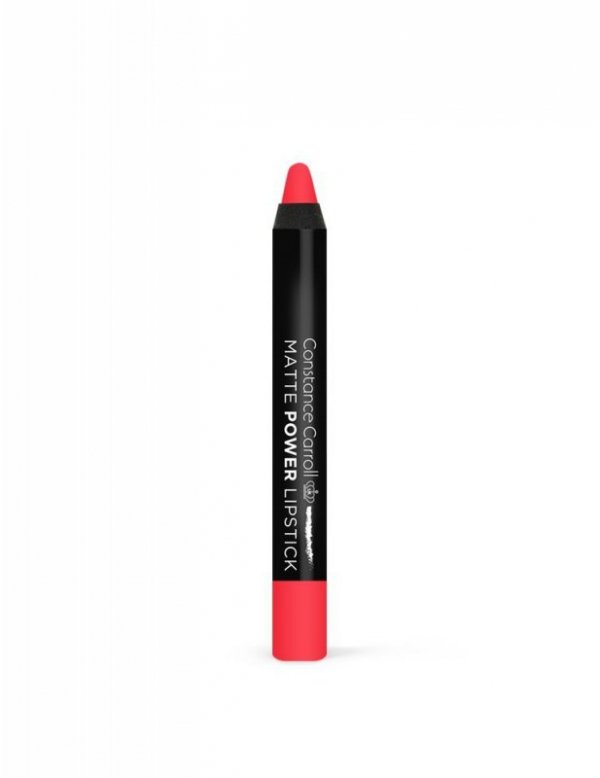 Constance Carroll Matte Power Lipstick Pomadka matowa w kredce nr 04 Bright Red  1szt