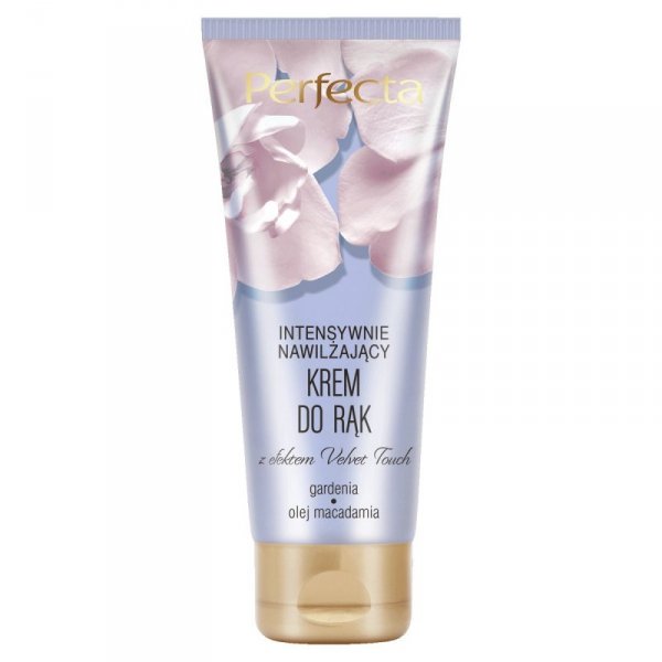 PERFECTA Intensywnie Nawilżający Krem do rąk Velvet Touch - Gardenia & Olej Macadamia 75ml