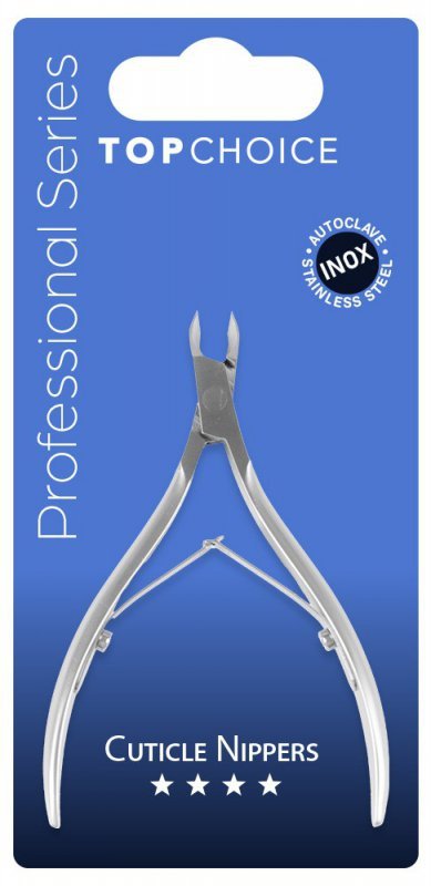 TOP CHOICE Cążki do skórek długość ostrza 6 mm matowe (78491)