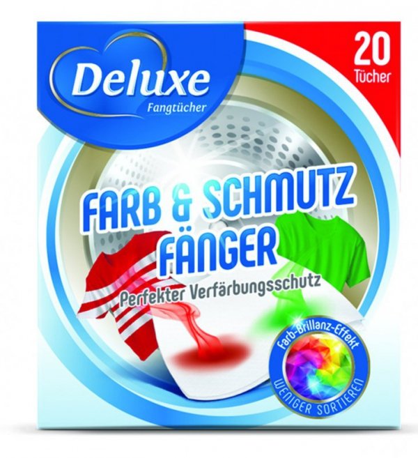 DELUXE Chusteczki chroniące kolor do prania 20 szt.