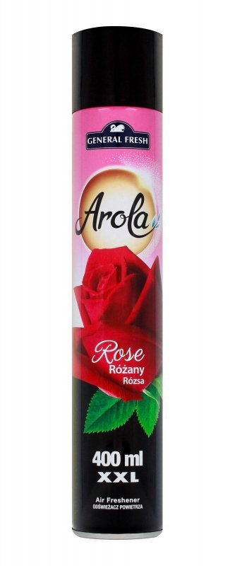 AROLA Odświeżacz powietrza w sprayu Różany 400 ml