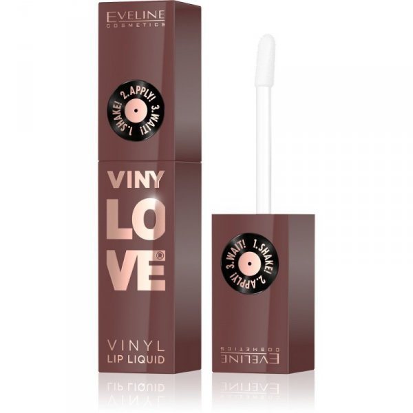 EVELINE Vinylove Długotrwała pomadka płynna z efektem winylowym 07 Nudy 4 ml