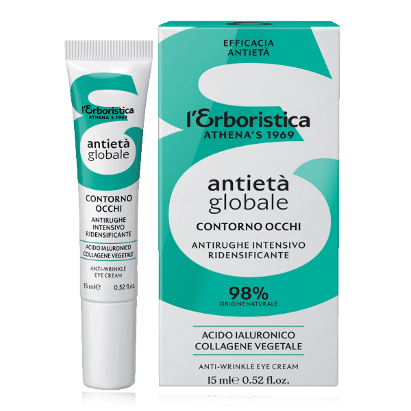 L'Erboristica krem pod oczy z kwasem hialuronowym i kolagenem, 15 ml