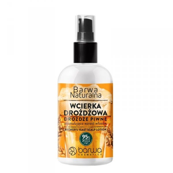 BARWA Naturalna Wcierka drożdżowa stymulująca wzrost włosów - Drożdże Piwne 100ml