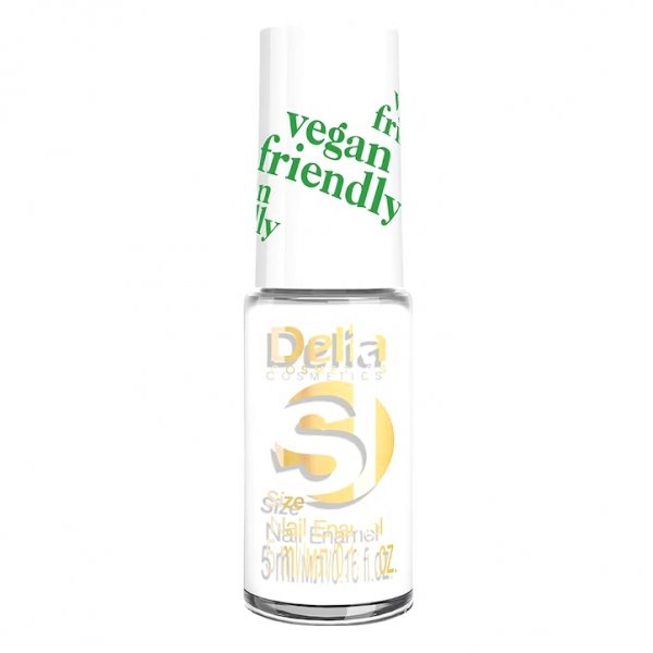 DELIA COSMETICS Vegan Friendly Emalia do paznokci Size S nr 201 Plan  5ml