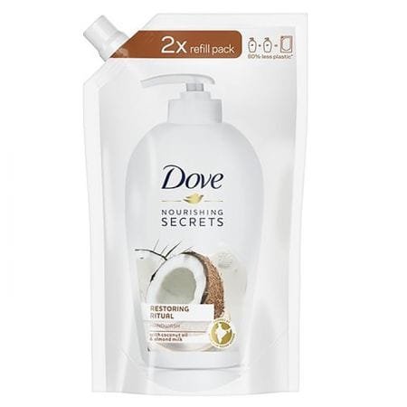 Dove Nourishing Secrets Hand Wash Refil zapas mydła do rąk w płynie Restoring Ritual, 500ml