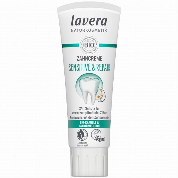 Lavera Pasta do zębów Sensitive &amp; Repair, 75 ml
