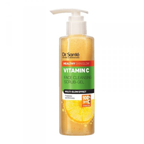 DR.SANTE Vitamin C Żel-scrub do mycia twarzy Ultra antyoksydant 200 ml