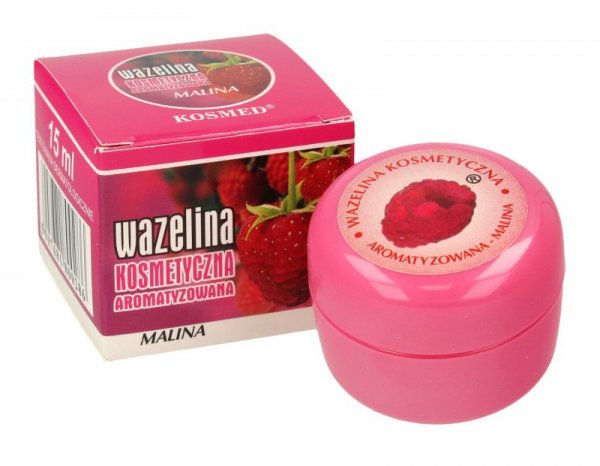 Kosmed Wazelina kosmetyczna aromatyzowana - Malina 15ml