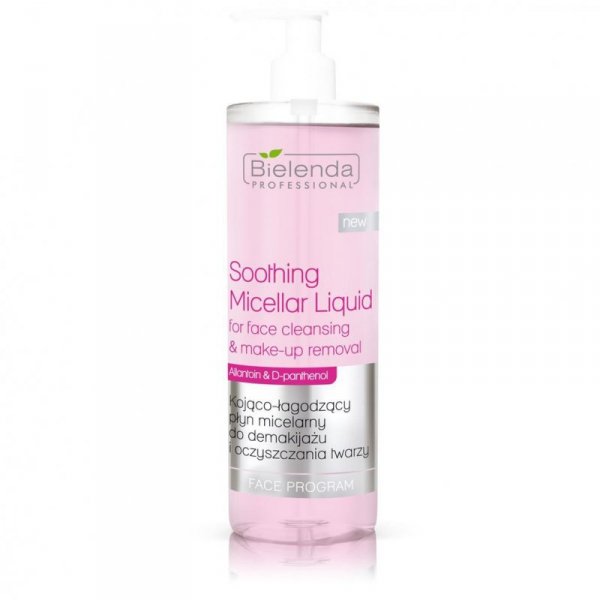 Bielenda Professional Face Program Kojąco-Łagodzący Płyn micelarny do demakijażu twarzy  500ml
