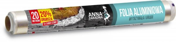 ANNA ZARADNA Folia aluminiowa 20% grubsza - 20m  1szt