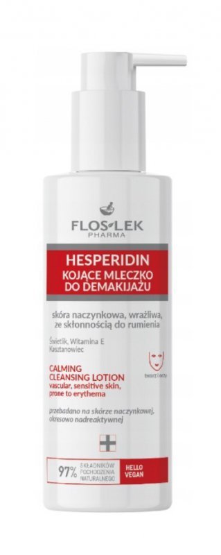 FLOSLEK Hesperidin Kojące mleczko do demakijażu 175 ml
