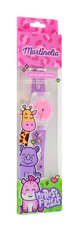 Martinelia My Best Friends Lip Gloss Watch zegarek z błyszczykiem do ust