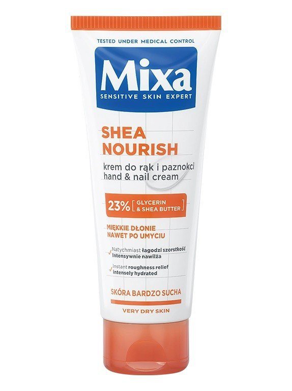 MIXA Krem do rąk Intensywne Odżywienie do skóry suchej i bardzo suchej 100 ml