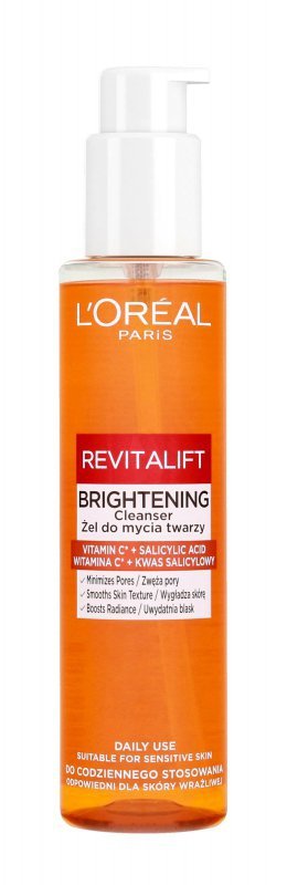 LOREAL Revitalift Żel do mycia twarzy z witaminą C i kwasem salicylowym 150 ml