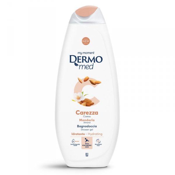 DERMOMED Żel do mycia ciała Carezza Almond 750 ml