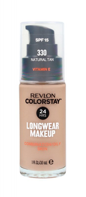 REVLON Colorstay 24H Podkład kryjąco-matujący nr 330 Natural Tan - cera mieszana i tłusta 30 ml