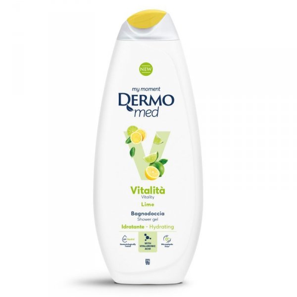 DERMOMED Żel do mycia ciała Vitalita Lime 750 ml