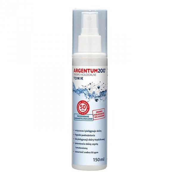 AURA HERBALS Srebro Koloidalne 50 ppm Argentum200 aerozol 150 ml