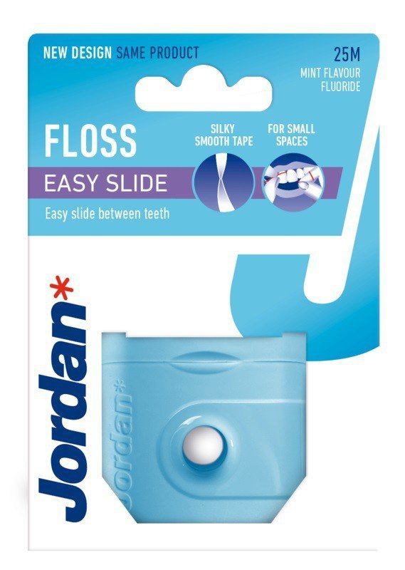 JORDAN Floss Nici dentsystyczne  Easy Slide 25 m