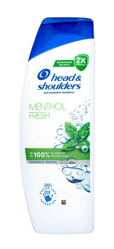 Odświeżający szampon Menthol Fresh – HEAD &amp; SHOULDERS 400 ml