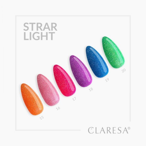 CLARESA Lakier hybrydowy Starlight 19 5 g